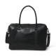 Premium Black Leather Briefcase - Stylish Executive Bag for Office, 16 Inch Premium Black Leather Briefcase - Stylish Executive Bag for Office, 16 Inch