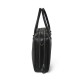 Premium Black Leather Briefcase - Stylish Executive Bag for Office, 16 Inch Premium Black Leather Briefcase - Stylish Executive Bag for Office, 16 Inch