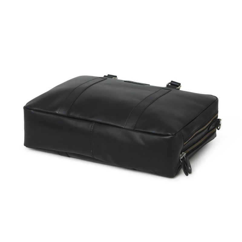 Premium Black Leather Briefcase - Stylish Executive Bag for Office, 16 Inch Premium Black Leather Briefcase - Stylish Executive Bag for Office, 16 Inch